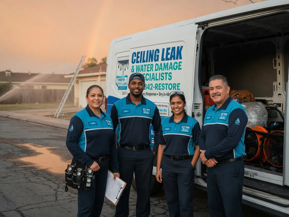 Ceiling Leak Cleanup company in Newport Coast, CA